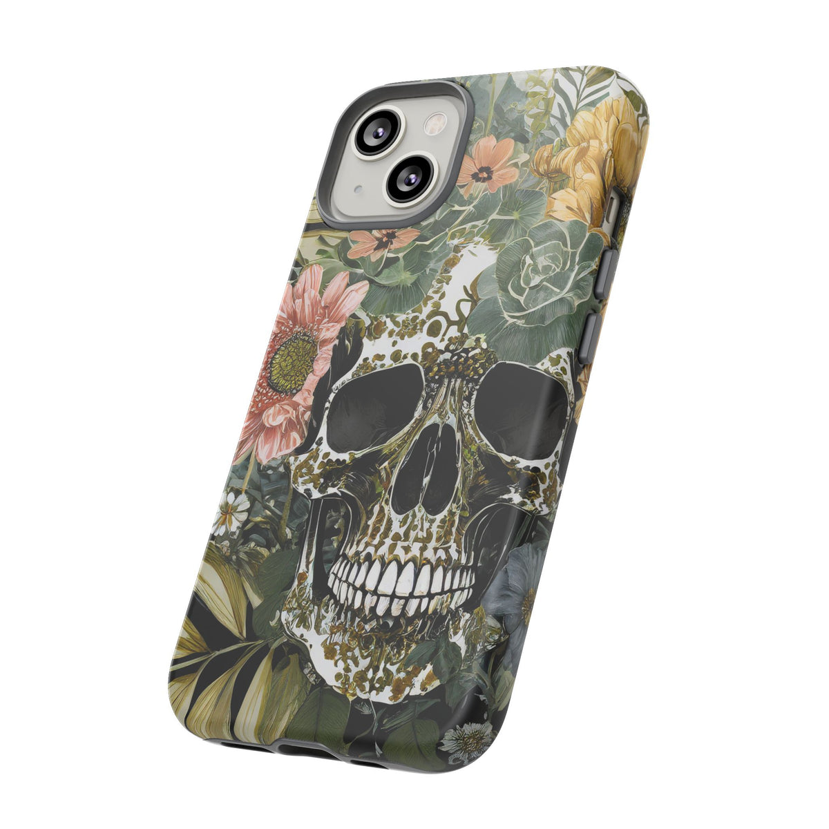 Floral Skull Tough Phone Case - Studio 653