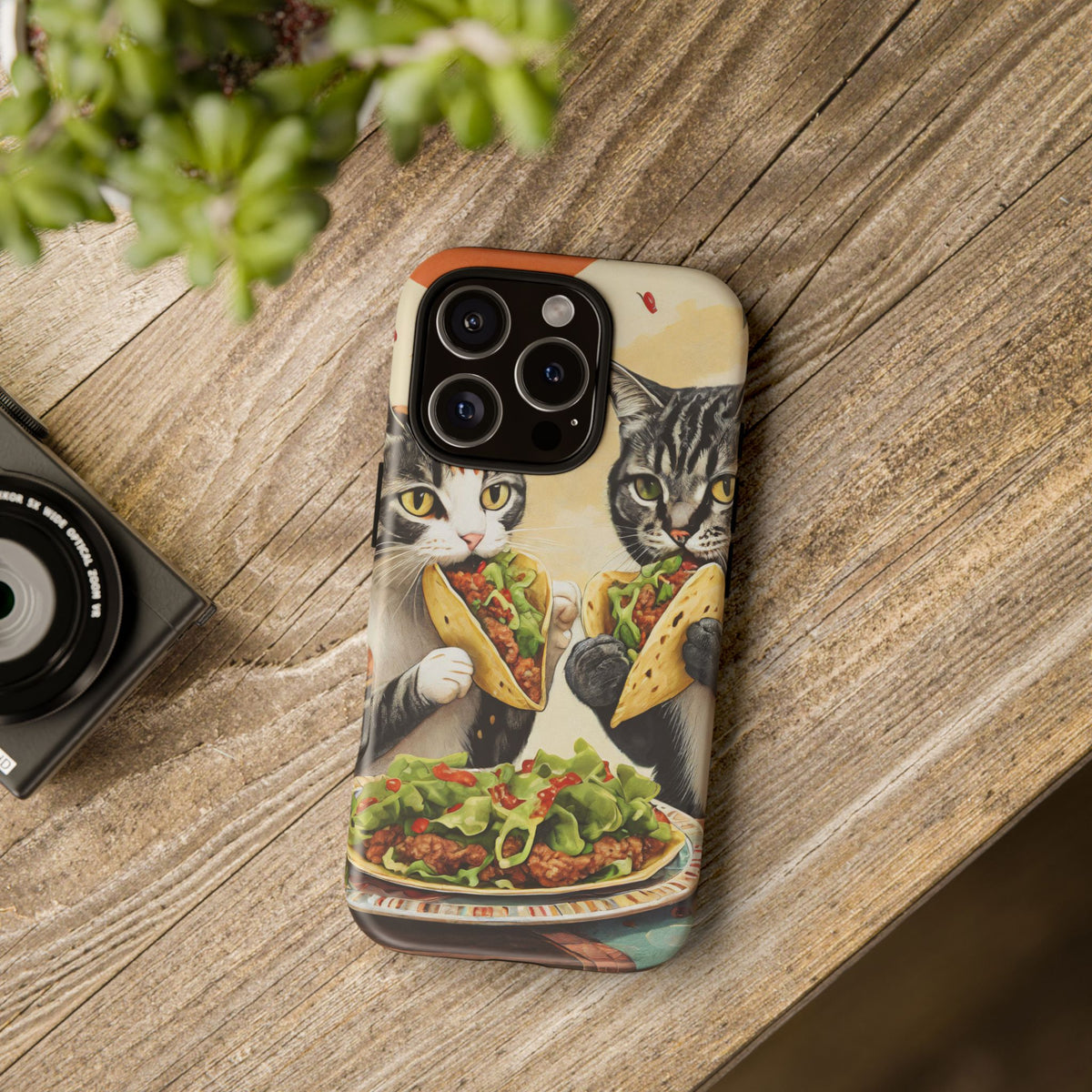 Funny Taco Cat Tough Phone Case - Studio 653