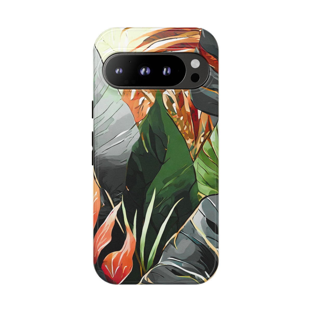 Tropical Leaf Tough Phone Case - Studio 653