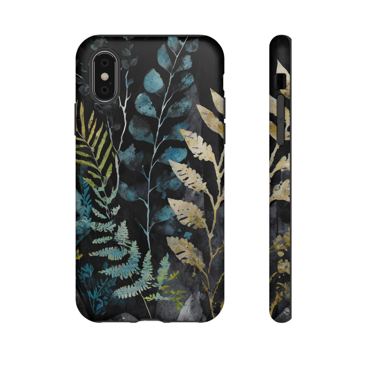 Dark Floral Tough Phone Case - Studio 653