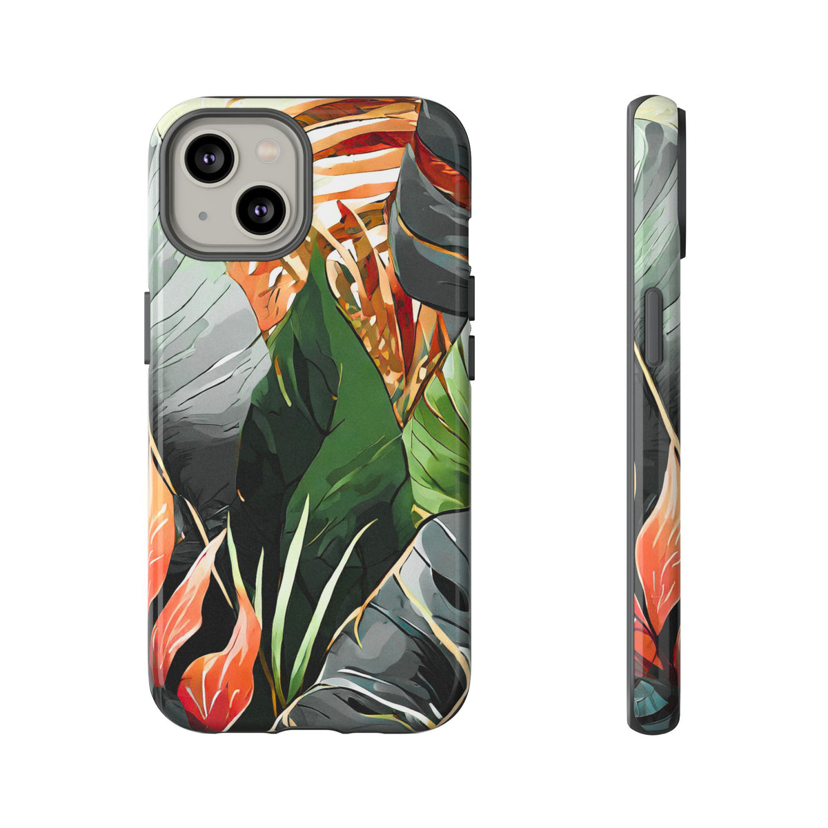Tropical Leaf Tough Phone Case - Studio 653