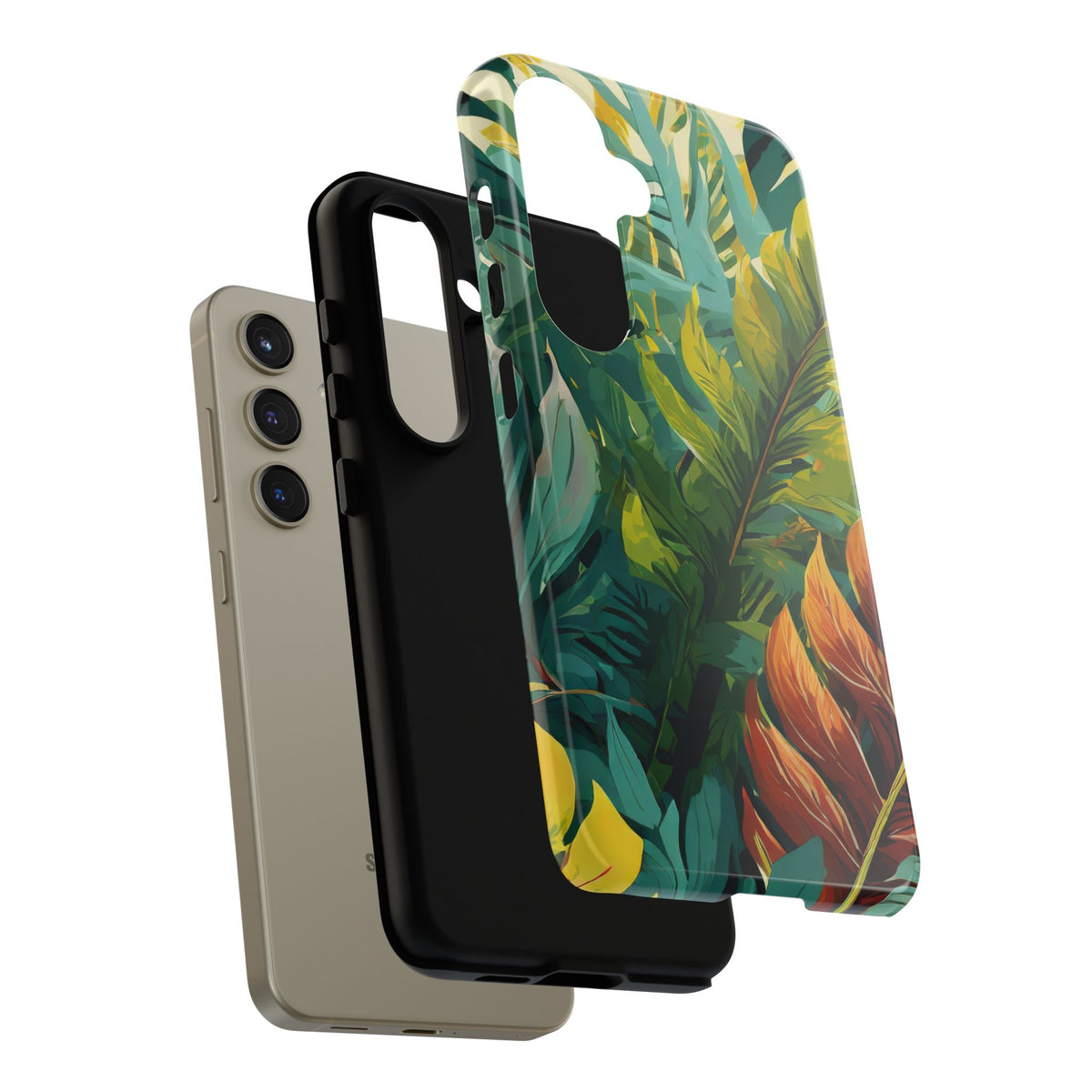 Tropical Leaf Tough Phone Case - Studio 653