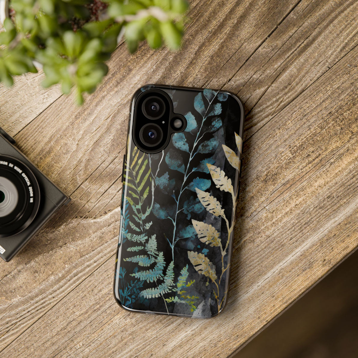 Dark Floral Tough Phone Case - Studio 653