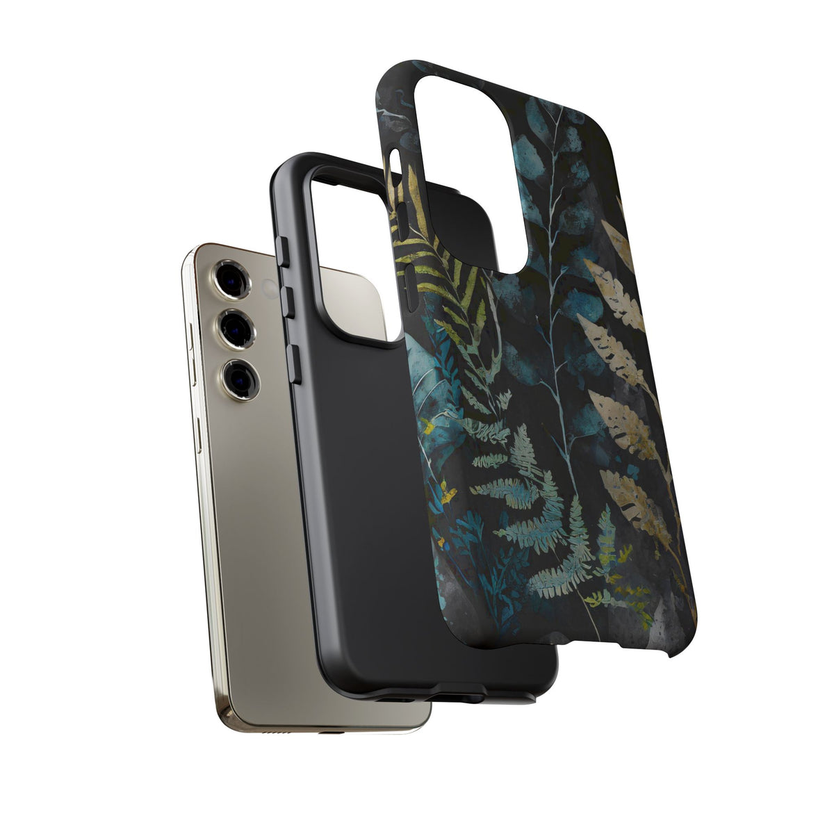 Dark Floral Tough Phone Case - Studio 653