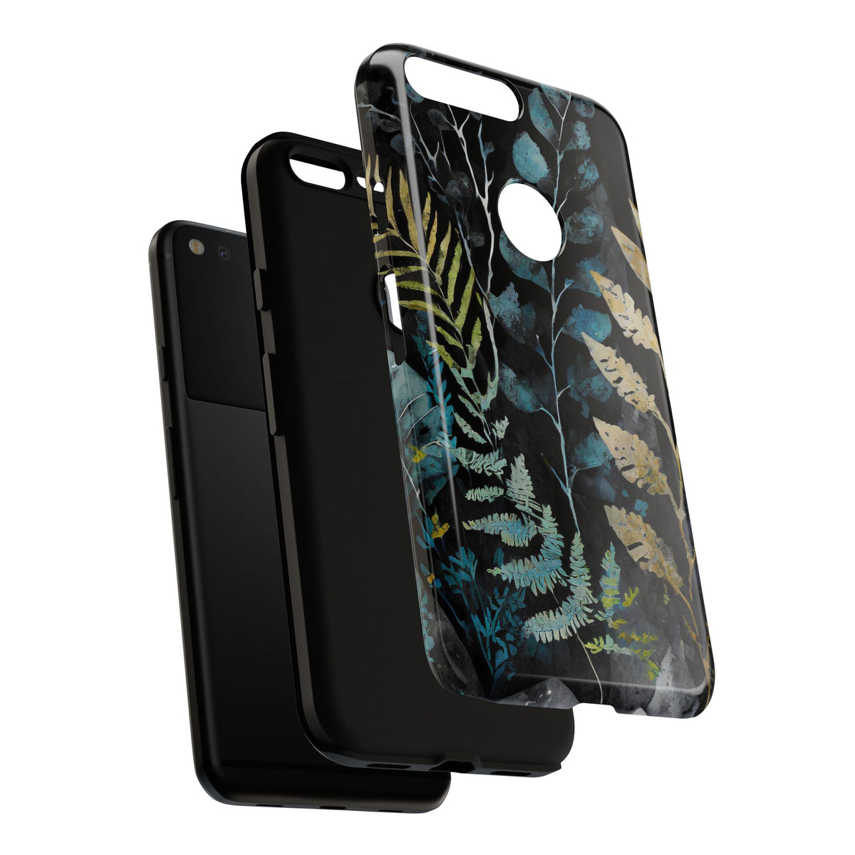 Dark Floral Tough Phone Case - Studio 653