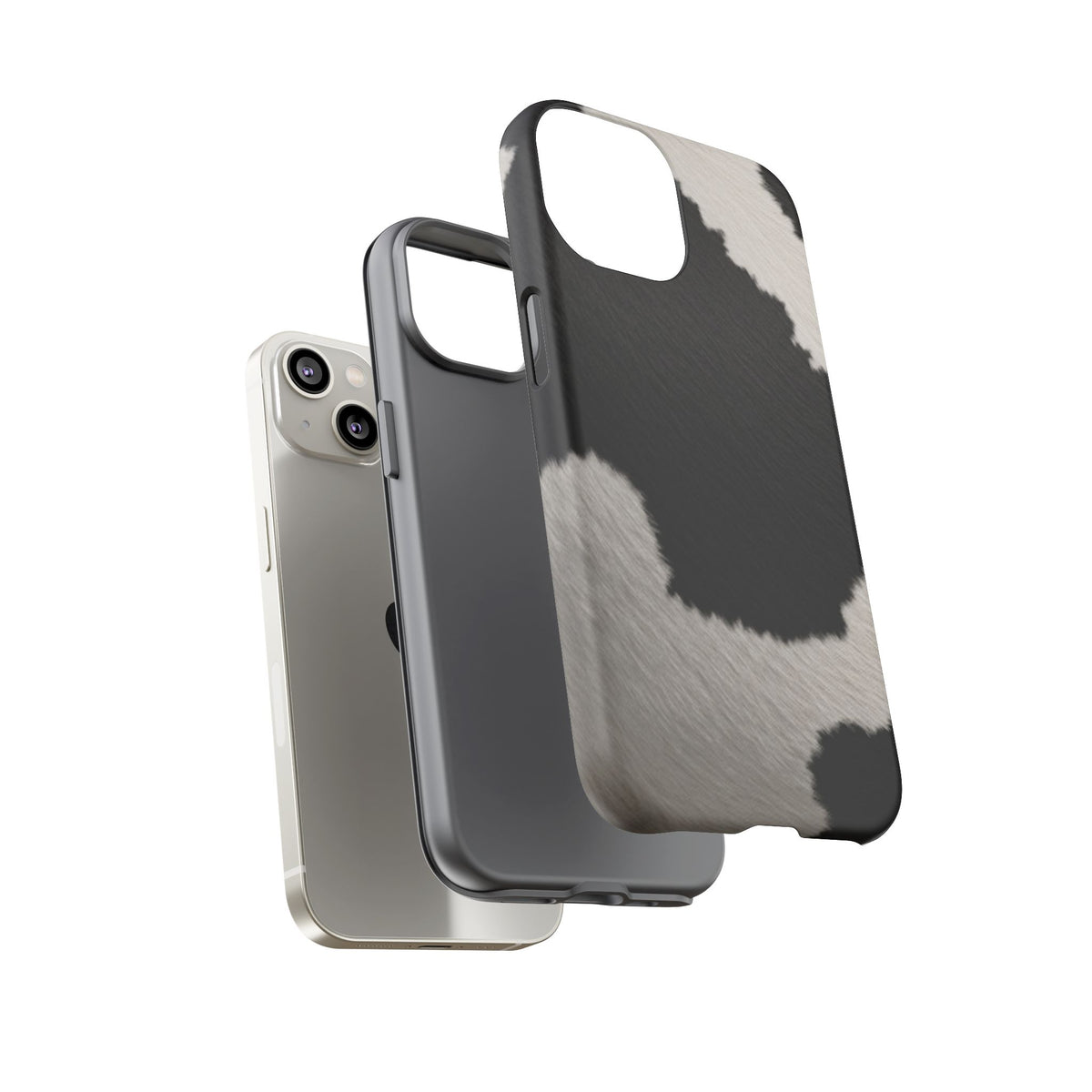Stylish Cow Print Tough Phone Case - Studio 653