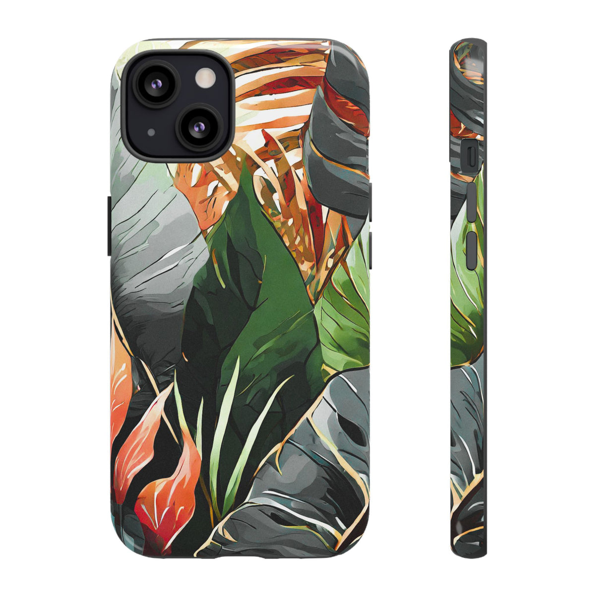 Tropical Leaf Tough Phone Case - Studio 653