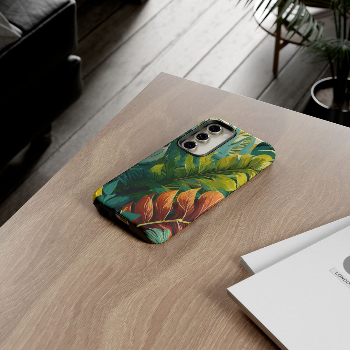 Tropical Leaf Tough Phone Case - Studio 653