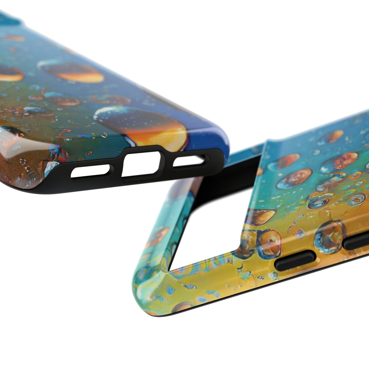 Colorful Water Droplets Tough Phone Case - Studio 653