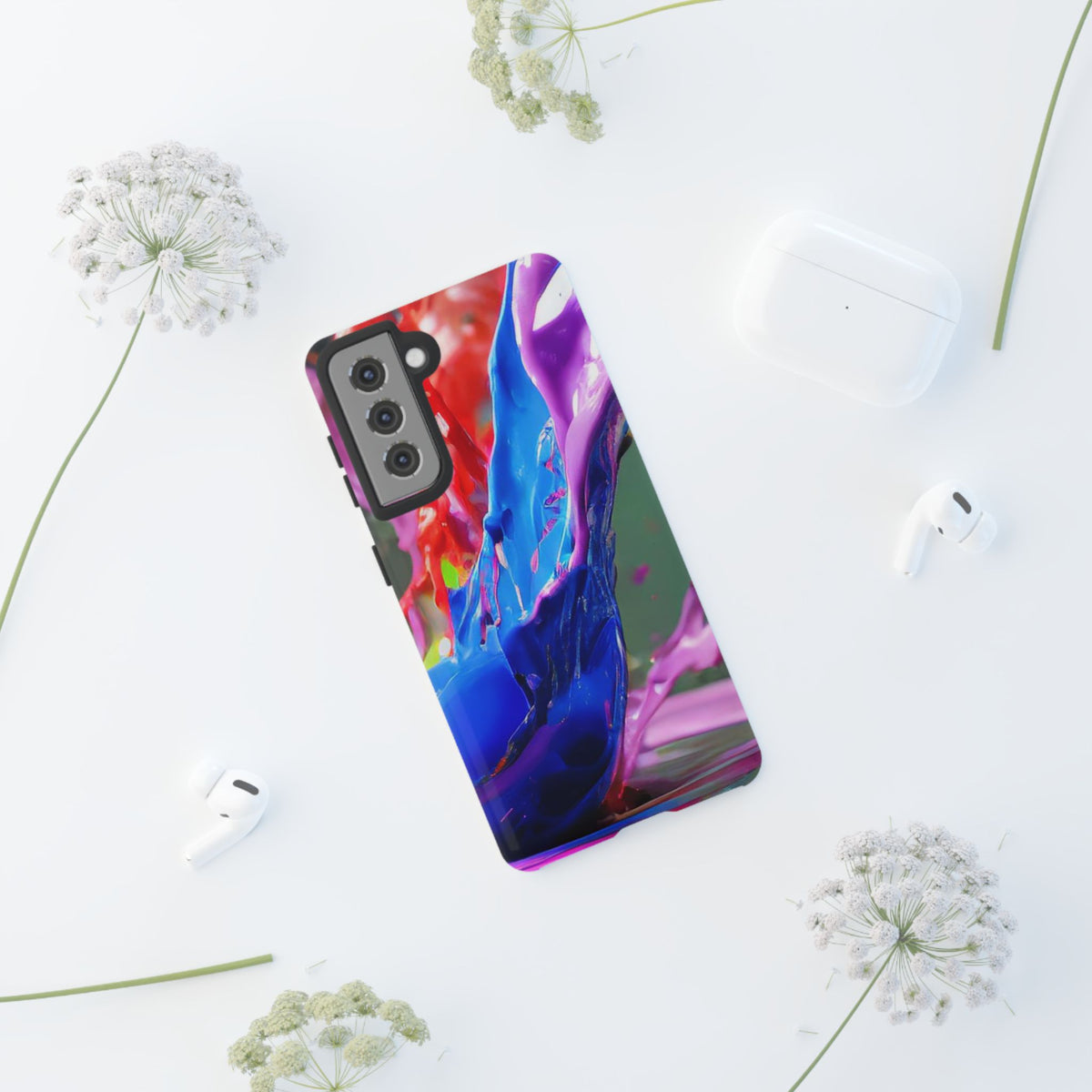 Vibrant Color Splash Tough Phone Case - Studio 653