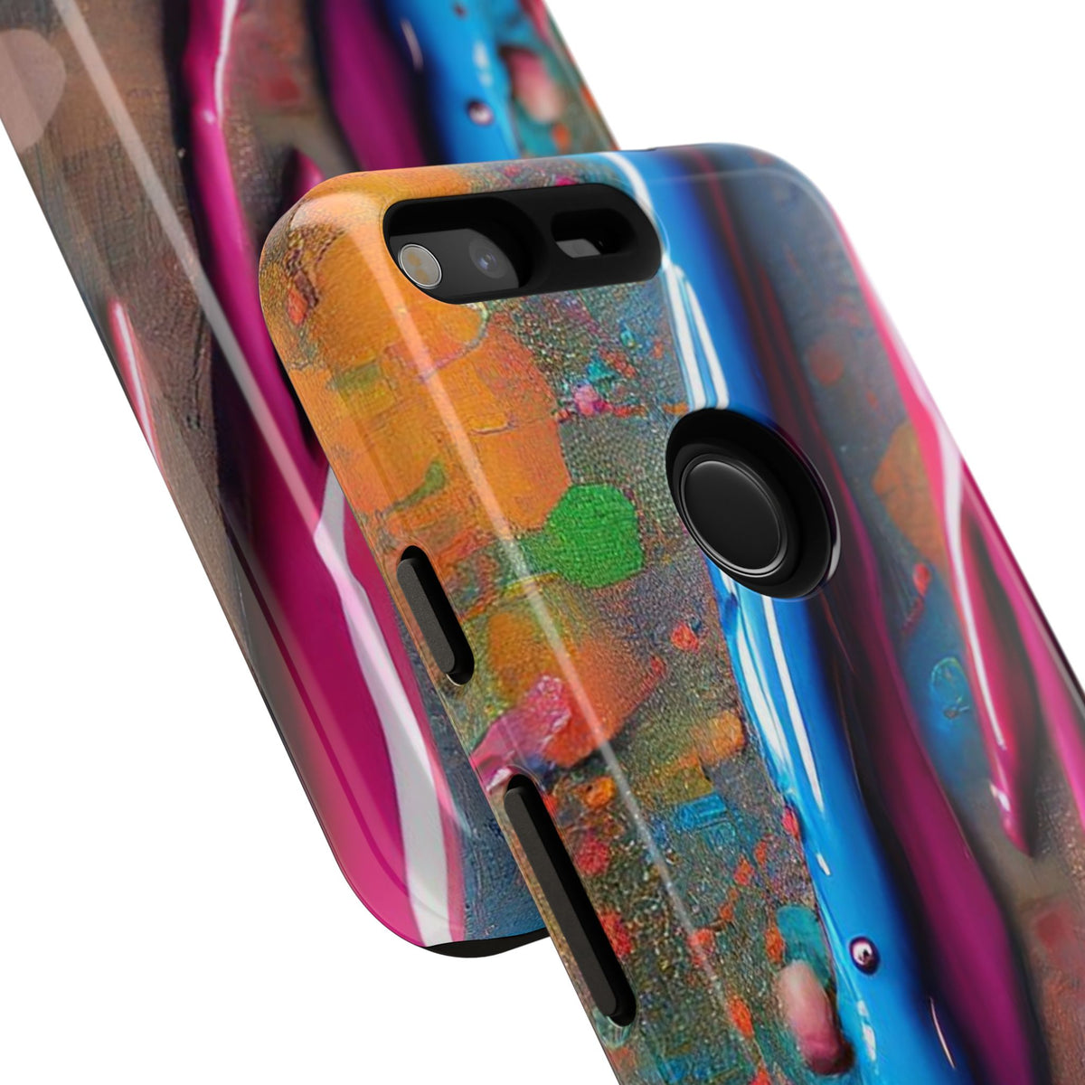 Colorful Artistic Paint Splatter Tough Phone Case - Studio 653