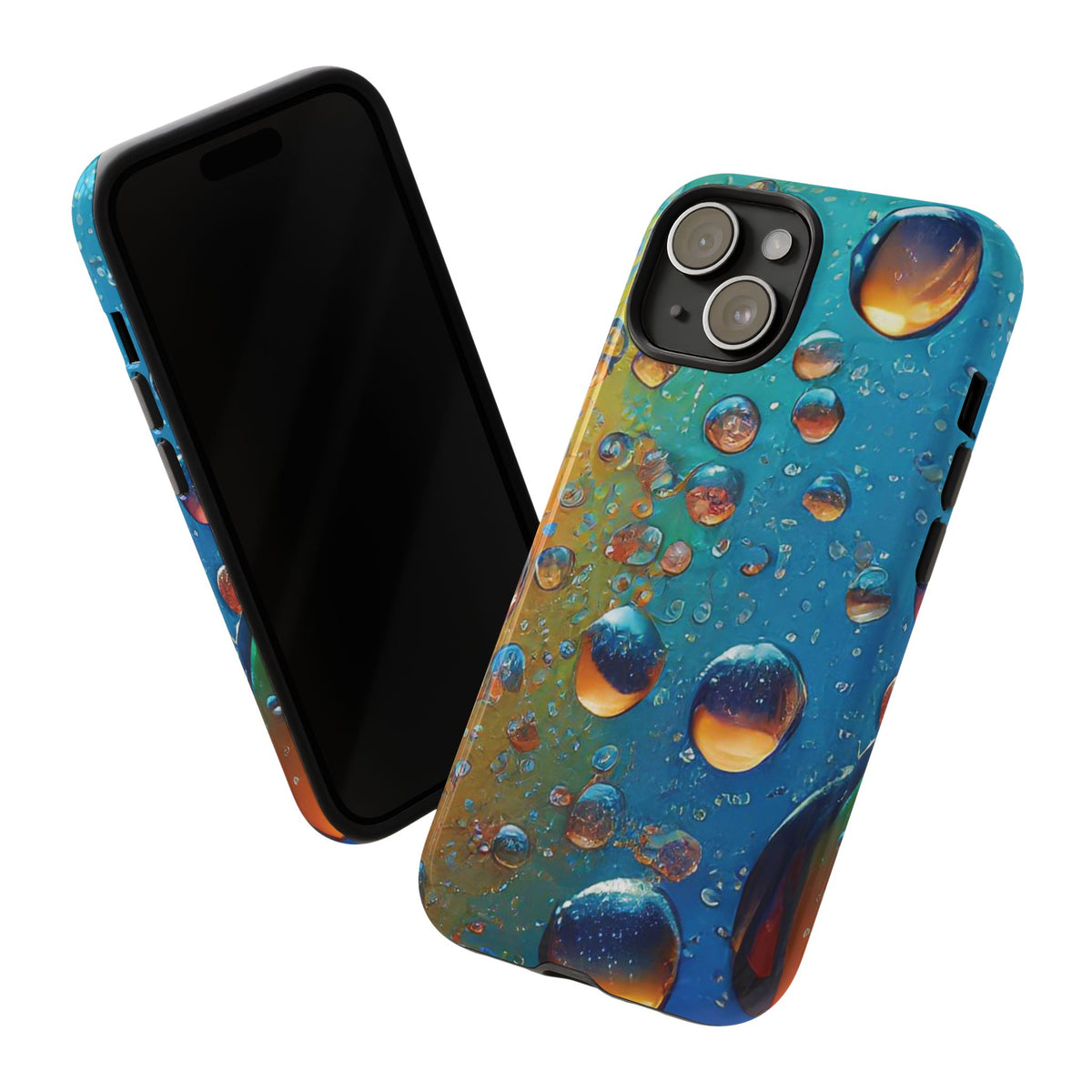 Colorful Water Droplets Tough Phone Case - Studio 653