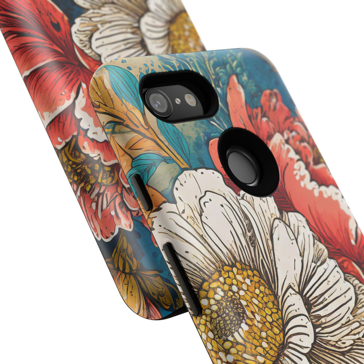 Artistic Floral Tough Phone Case - Studio 653