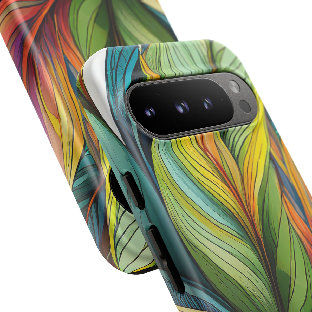 Vibrant Tropical Leaf Tough Phone Case - Studio 653