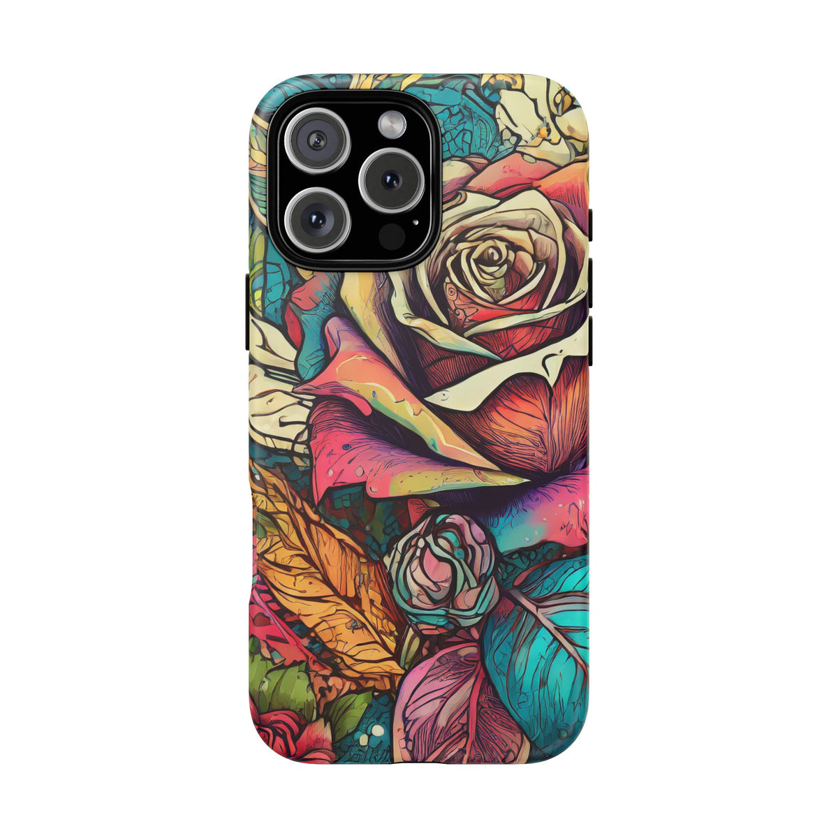 Colorful Roses Tough Phone Case - Studio 653