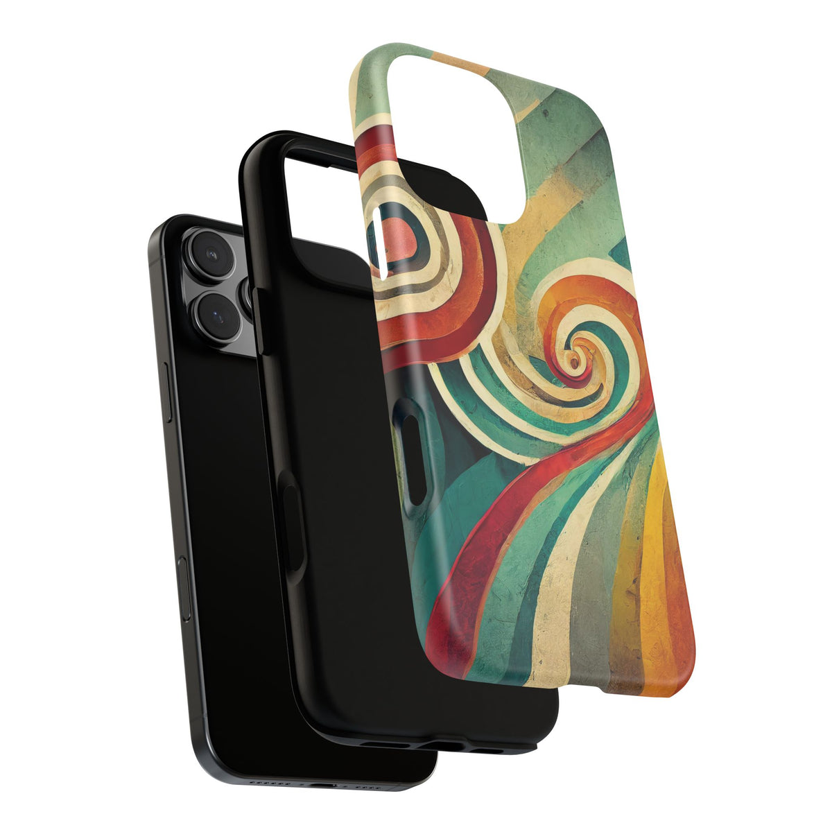 Colorful Swirl Tough Phone Case - Studio 653
