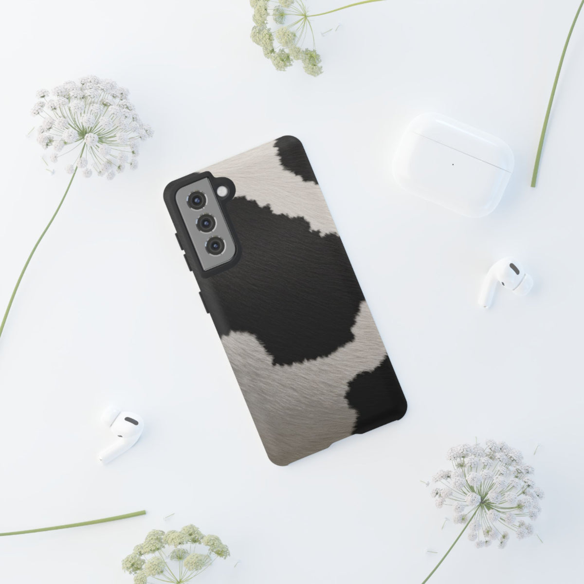 Stylish Cow Print Tough Phone Case - Studio 653
