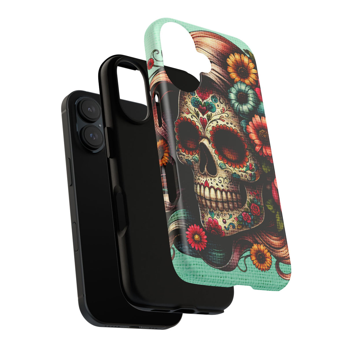 Sugar Skull Tough Phone Case - Studio 653