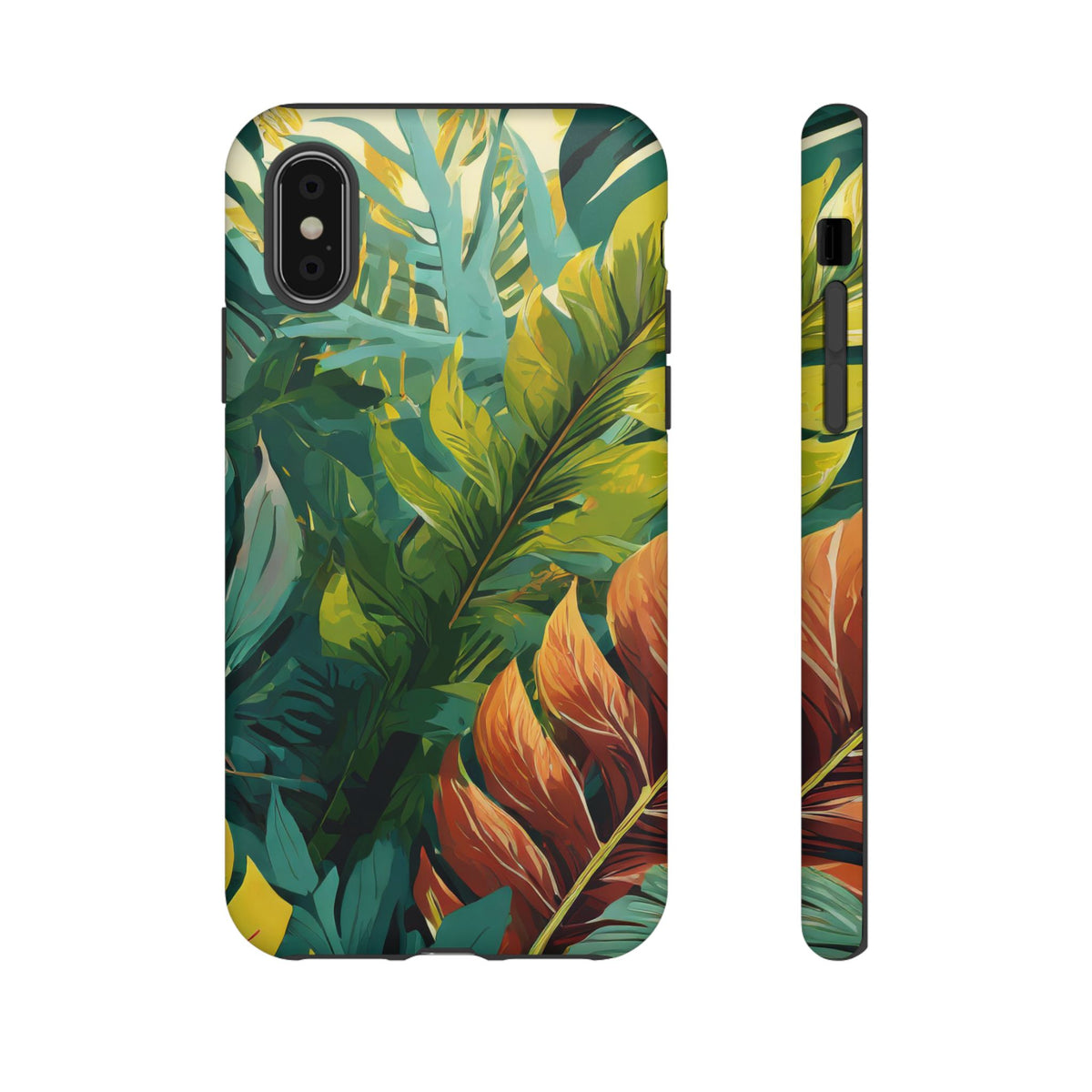 Tropical Leaf Tough Phone Case - Studio 653