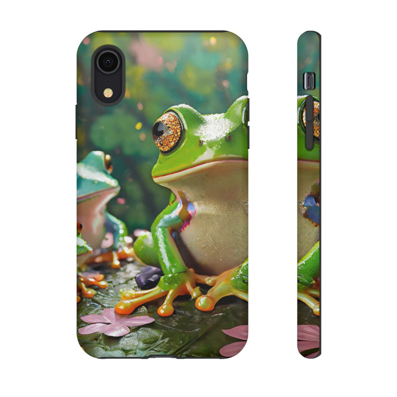Someone Watching Colorful Frog Tough Phone Case - Studio 653