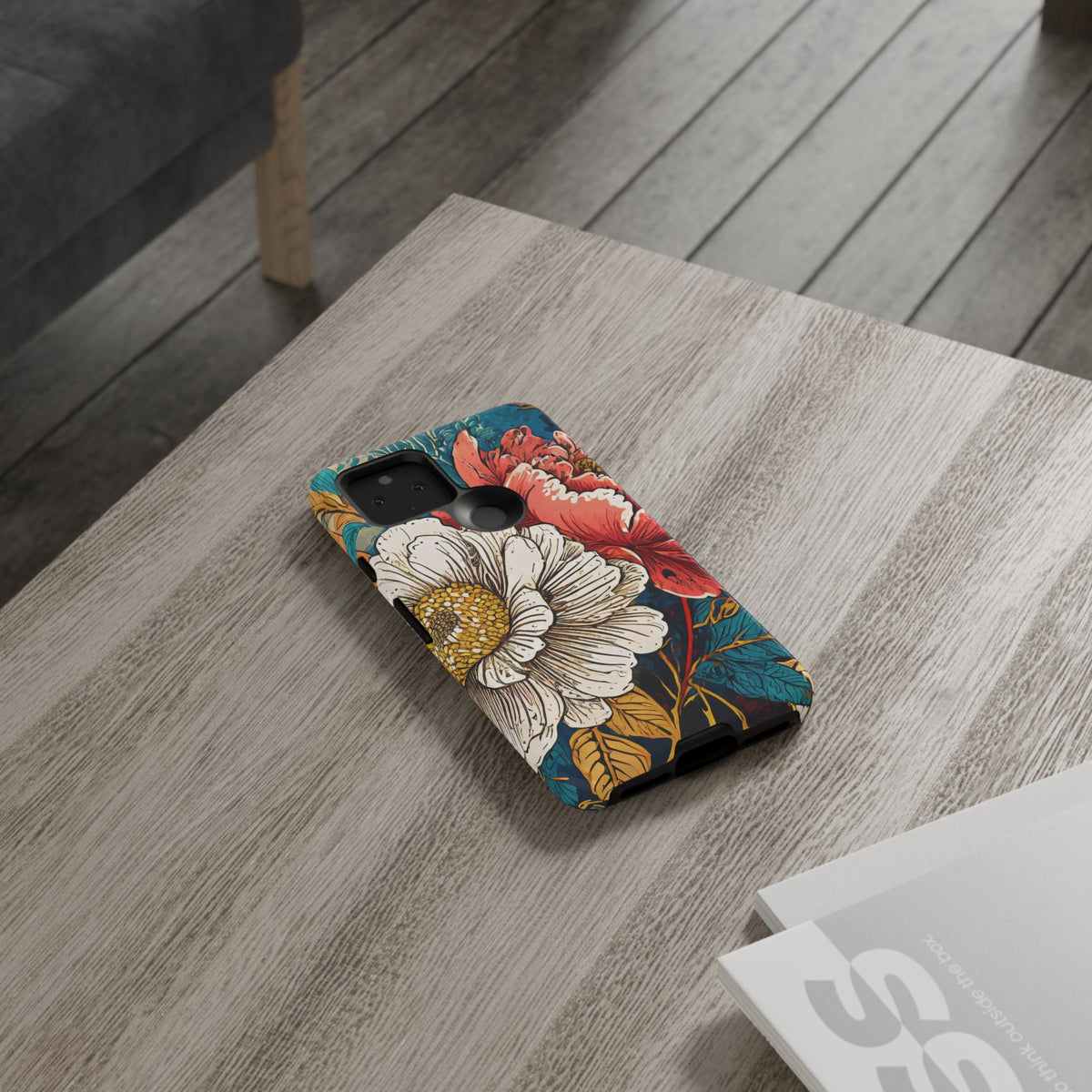 Artistic Floral Tough Phone Case - Studio 653