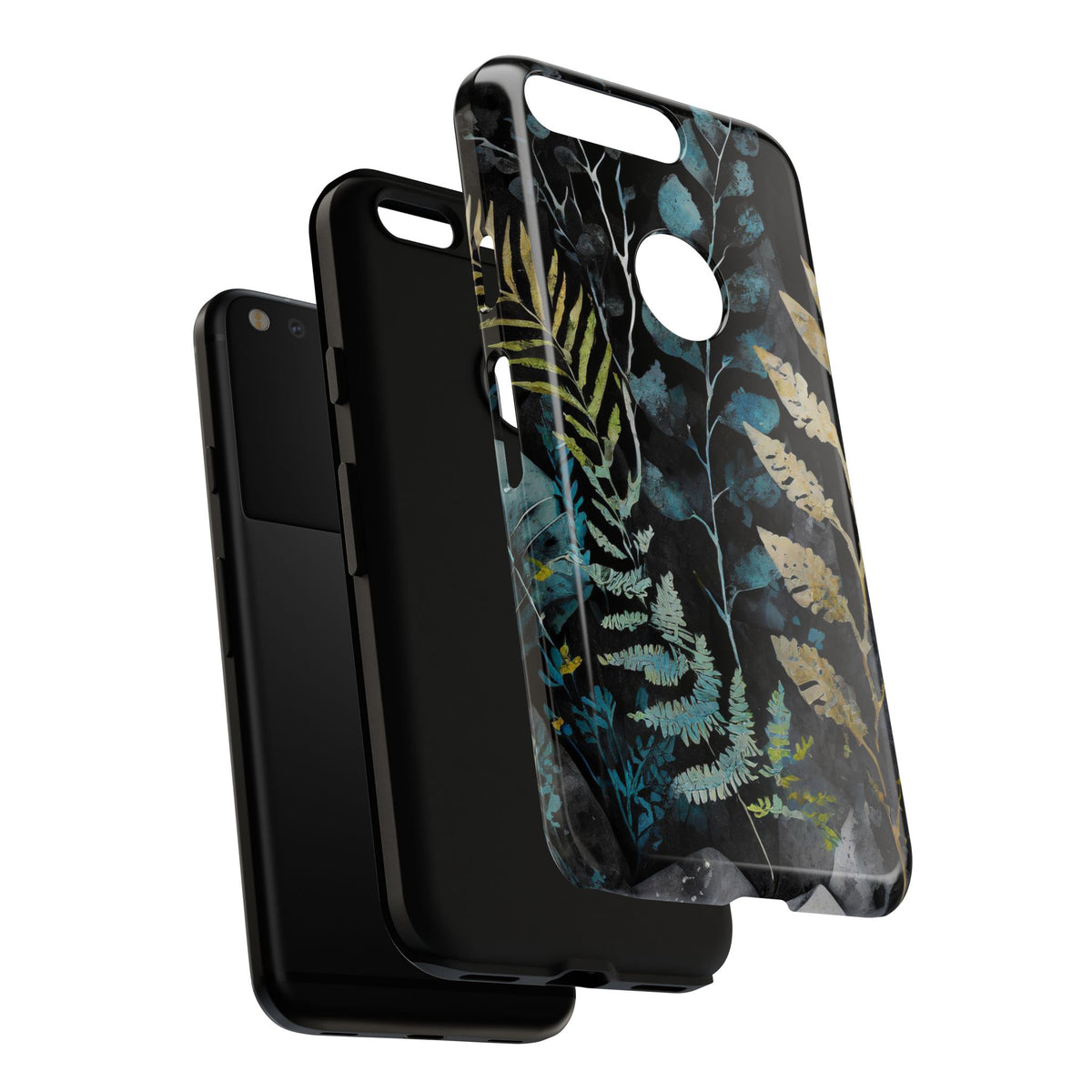 Dark Floral Tough Phone Case - Studio 653