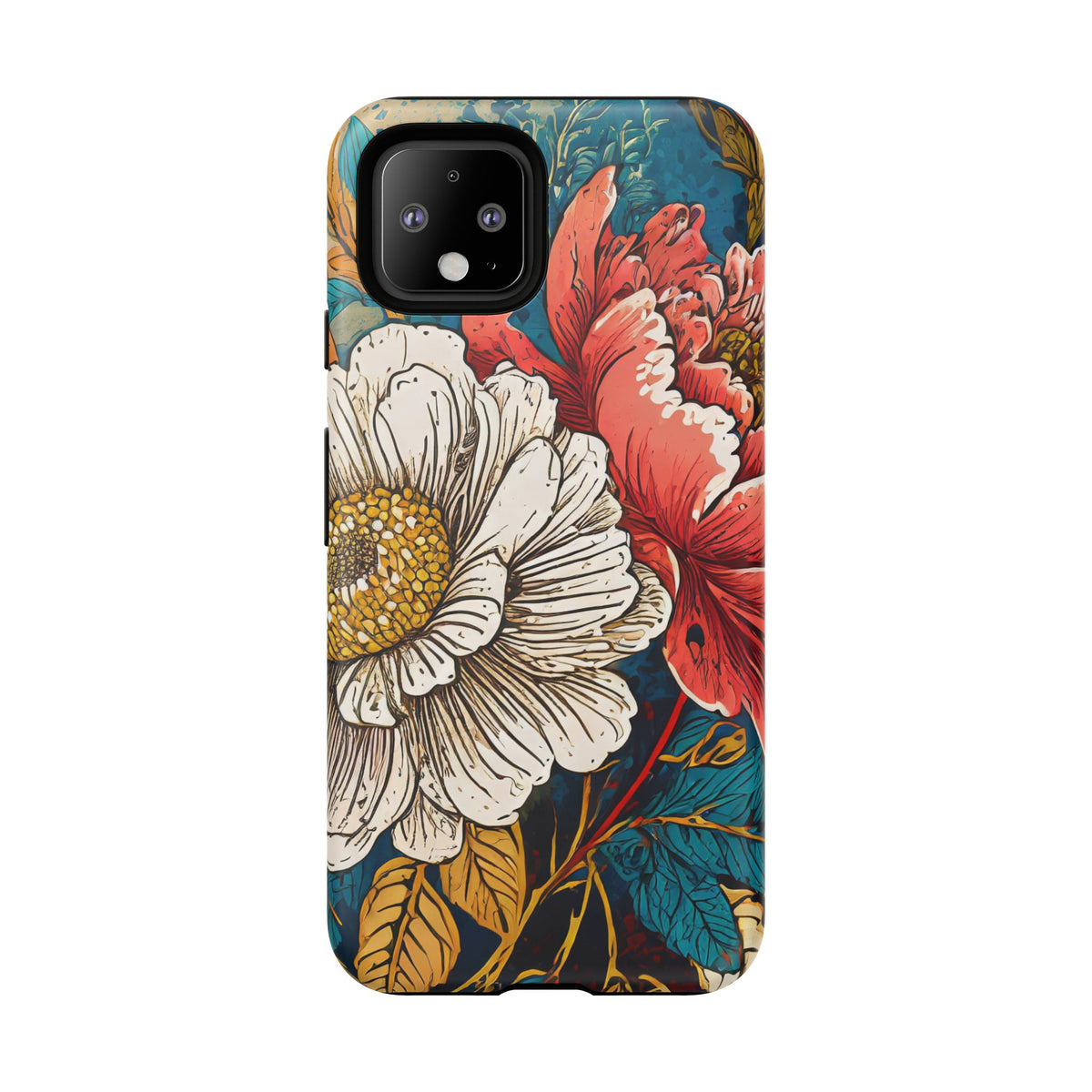 Artistic Floral Tough Phone Case - Studio 653