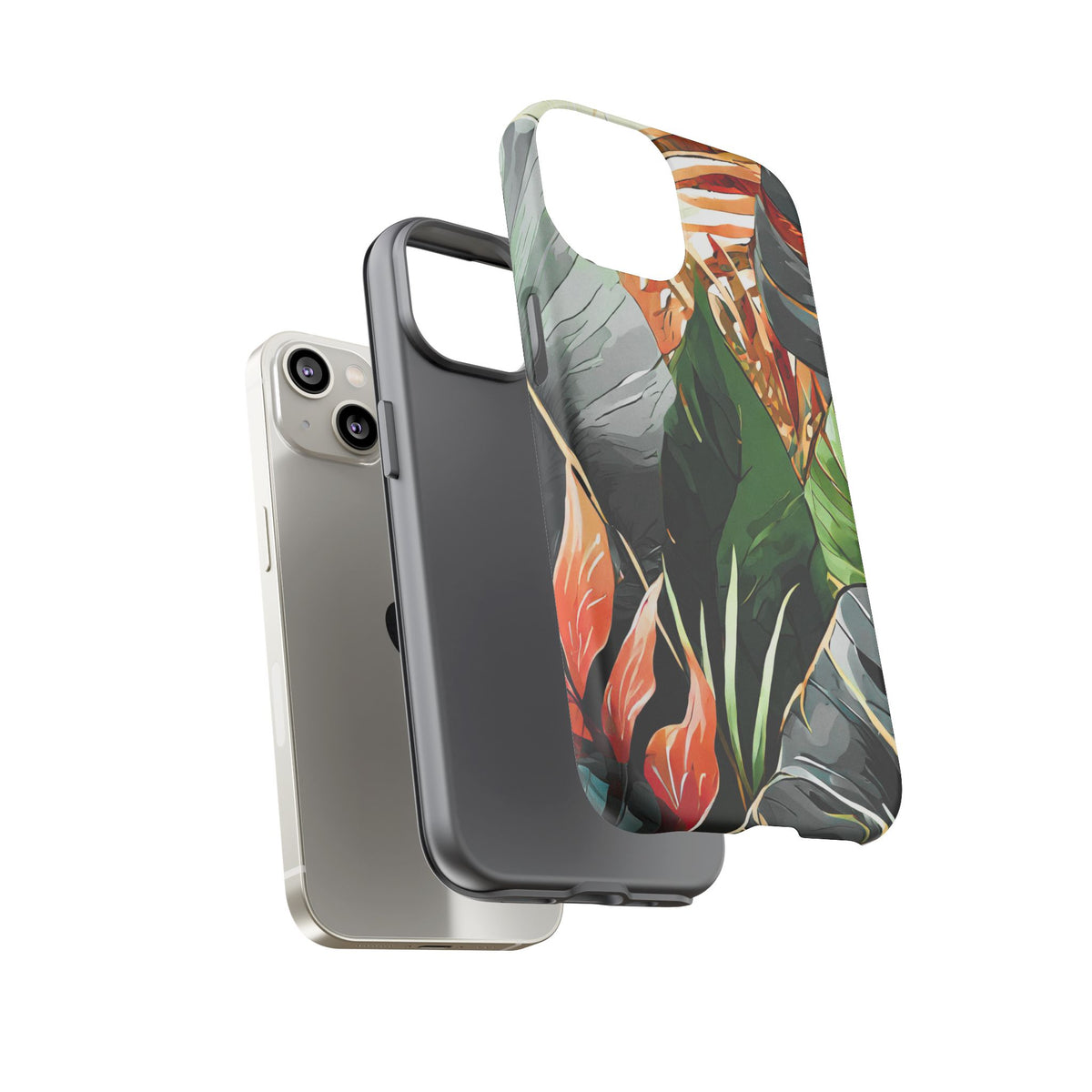 Tropical Leaf Tough Phone Case - Studio 653