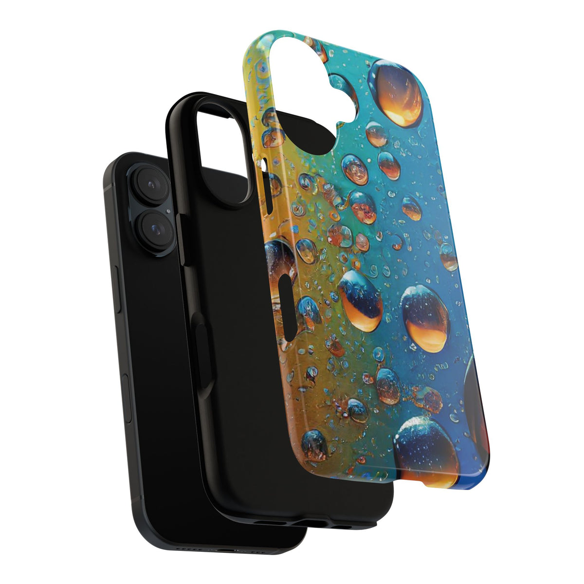 Colorful Water Droplets Tough Phone Case - Studio 653