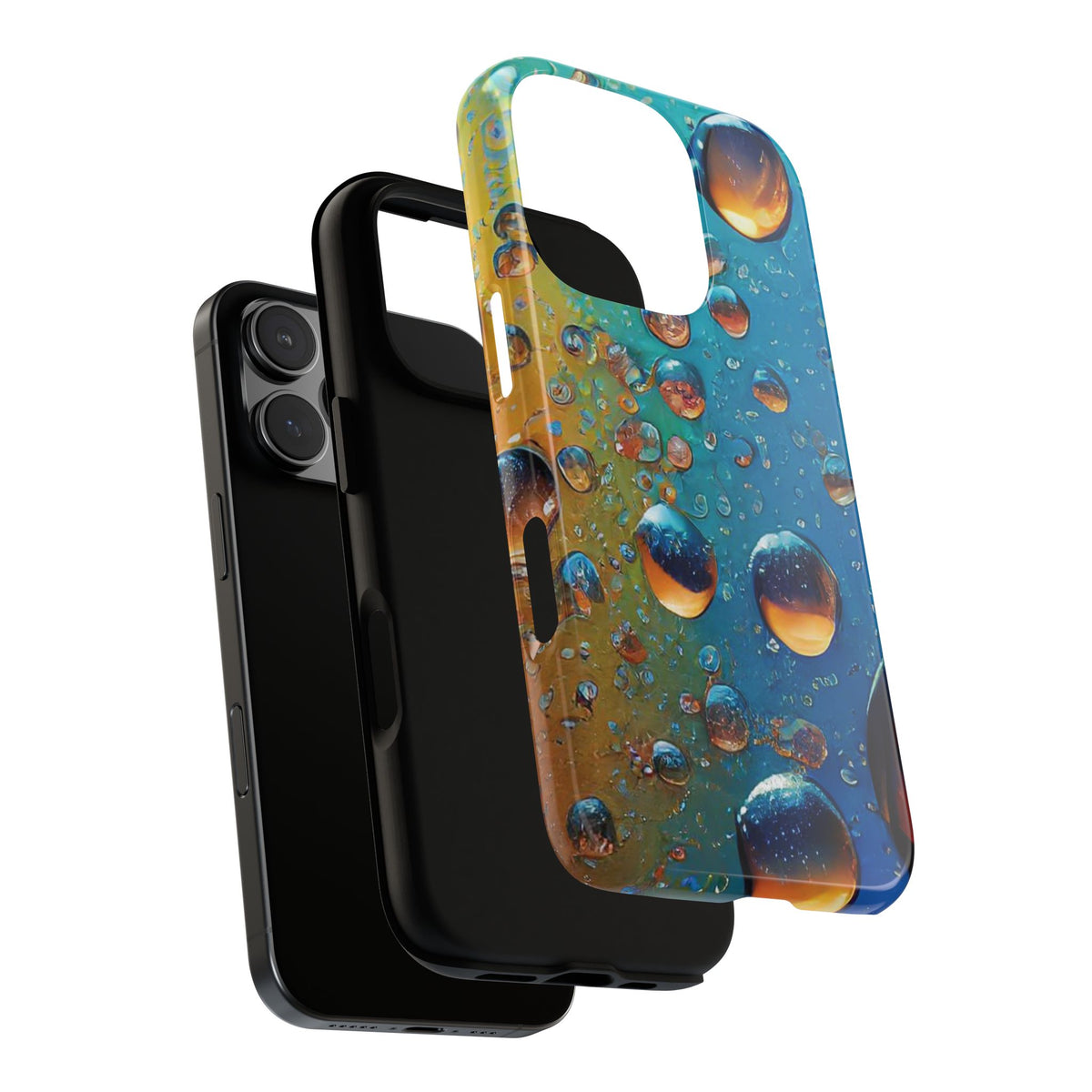 Colorful Water Droplets Tough Phone Case - Studio 653