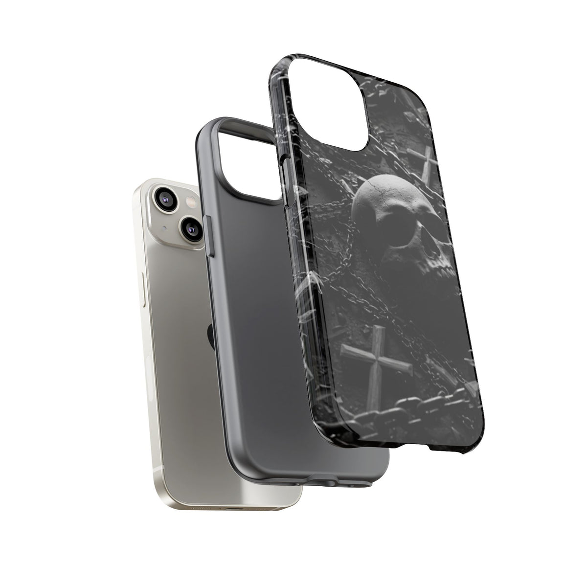 Gothic Skull Tough Phone Case - Studio 653