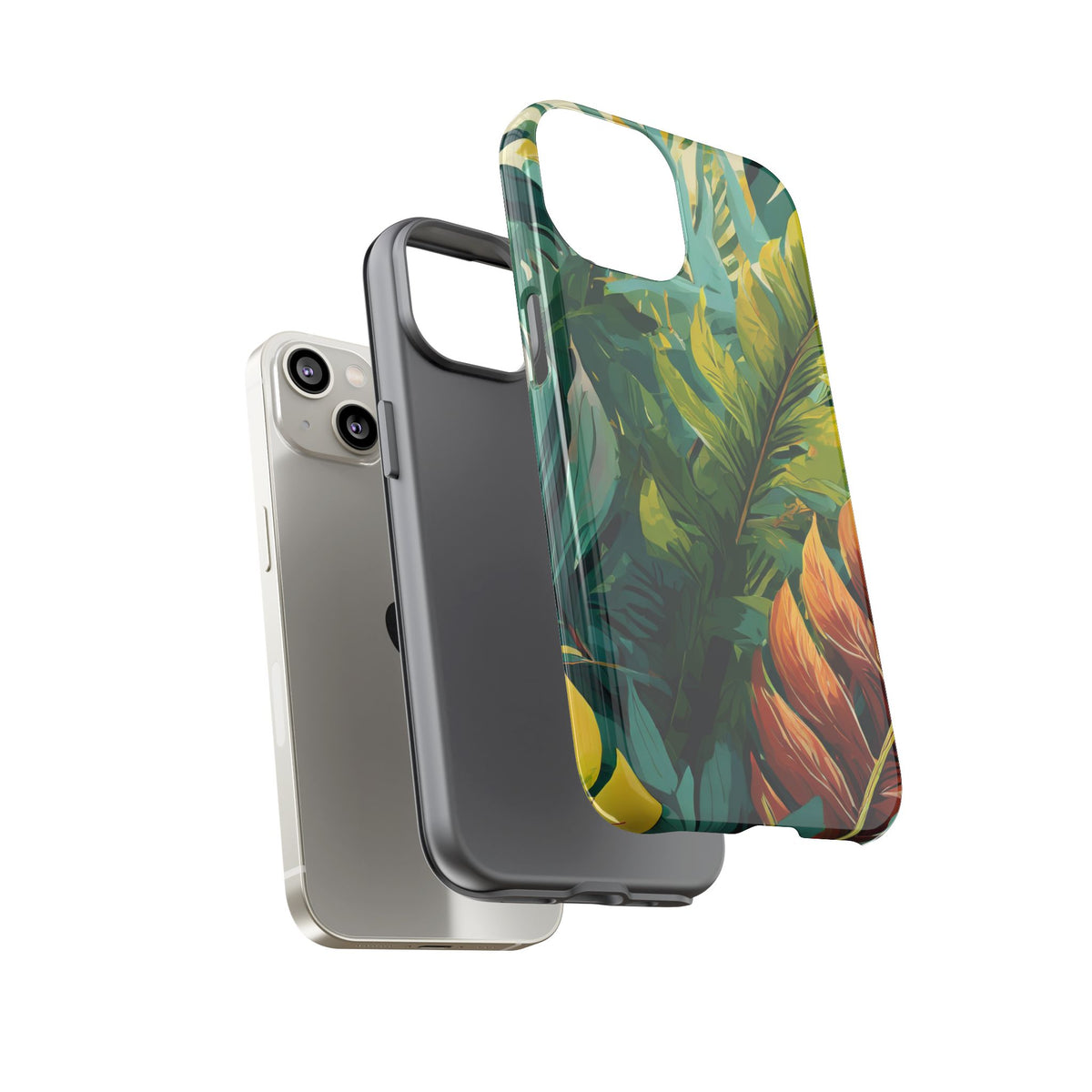 Tropical Leaf Tough Phone Case - Studio 653
