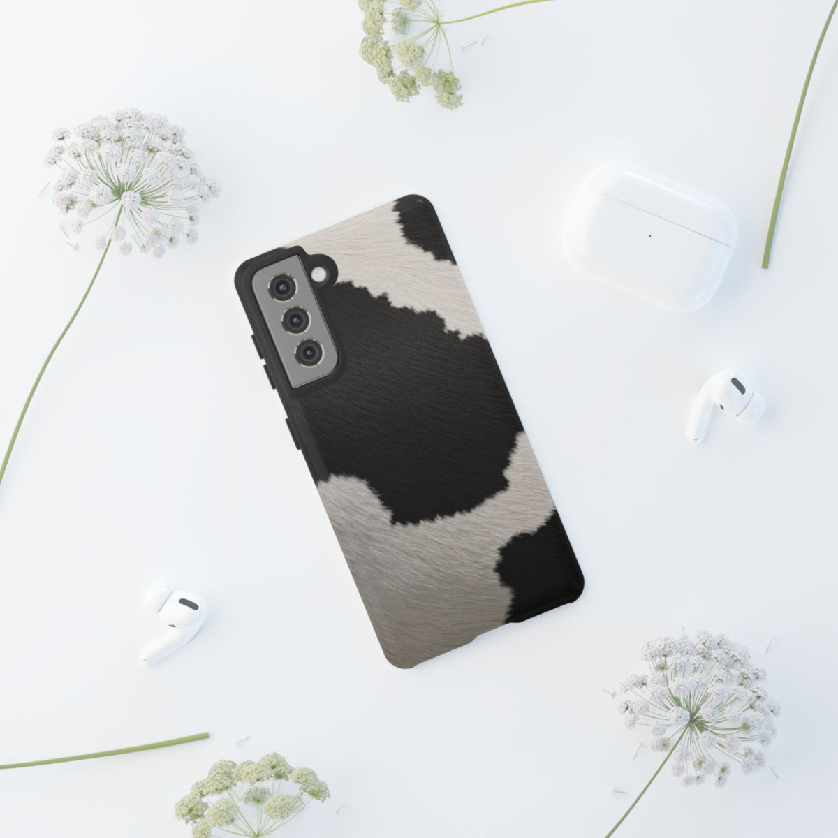 Stylish Cow Print Tough Phone Case - Studio 653