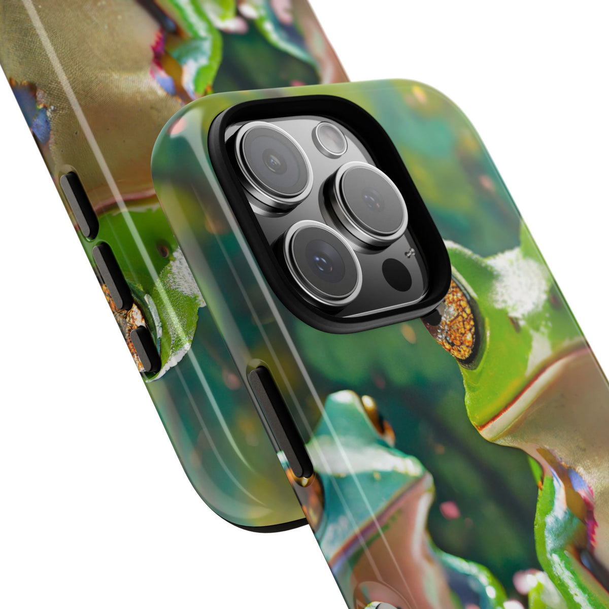 Someone Watching Colorful Frog Tough Phone Case - Studio 653