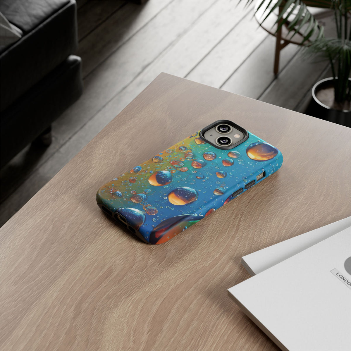 Colorful Water Droplets Tough Phone Case - Studio 653