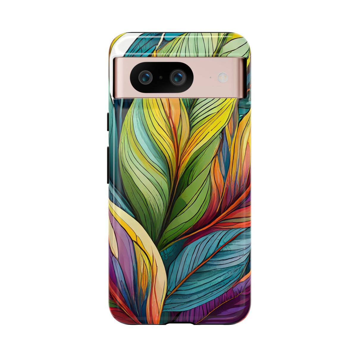 Vibrant Tropical Leaf Tough Phone Case - Studio 653