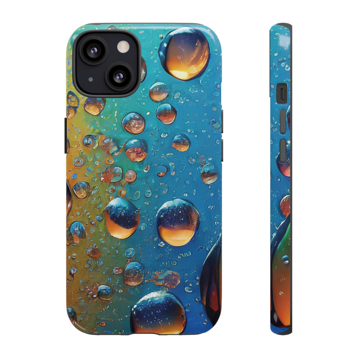 Colorful Water Droplets Tough Phone Case - Studio 653