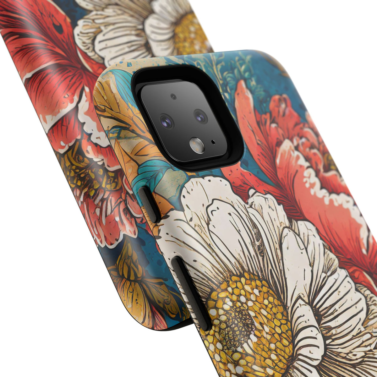 Artistic Floral Tough Phone Case - Studio 653