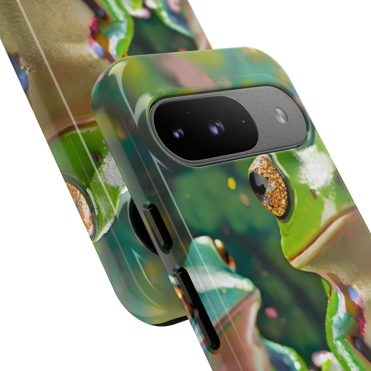Someone Watching Colorful Frog Tough Phone Case - Studio 653