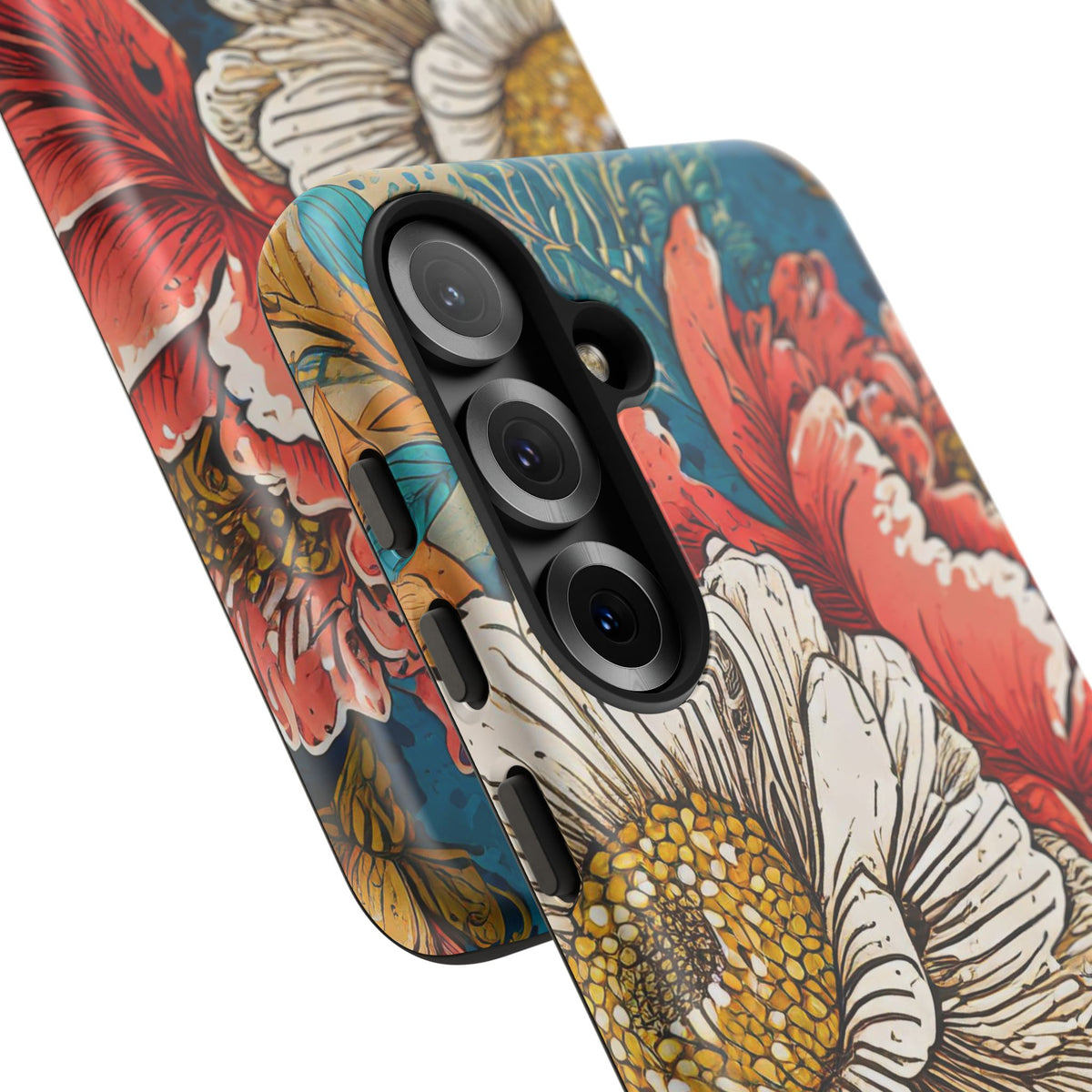 Artistic Floral Tough Phone Case - Studio 653