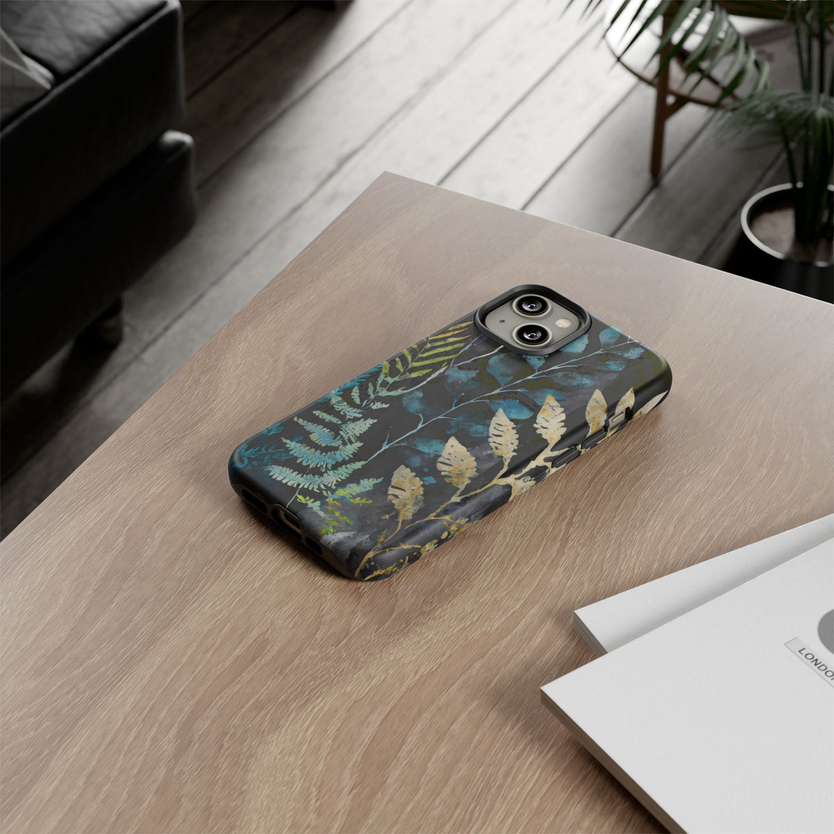 Dark Floral Tough Phone Case - Studio 653