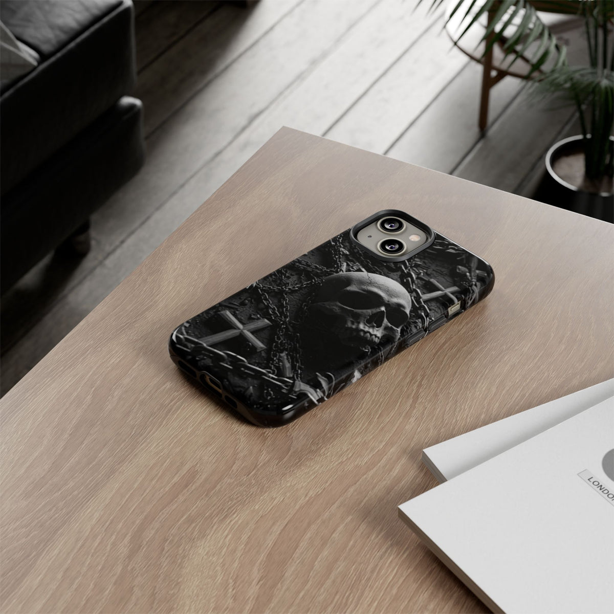 Gothic Skull Tough Phone Case - Studio 653
