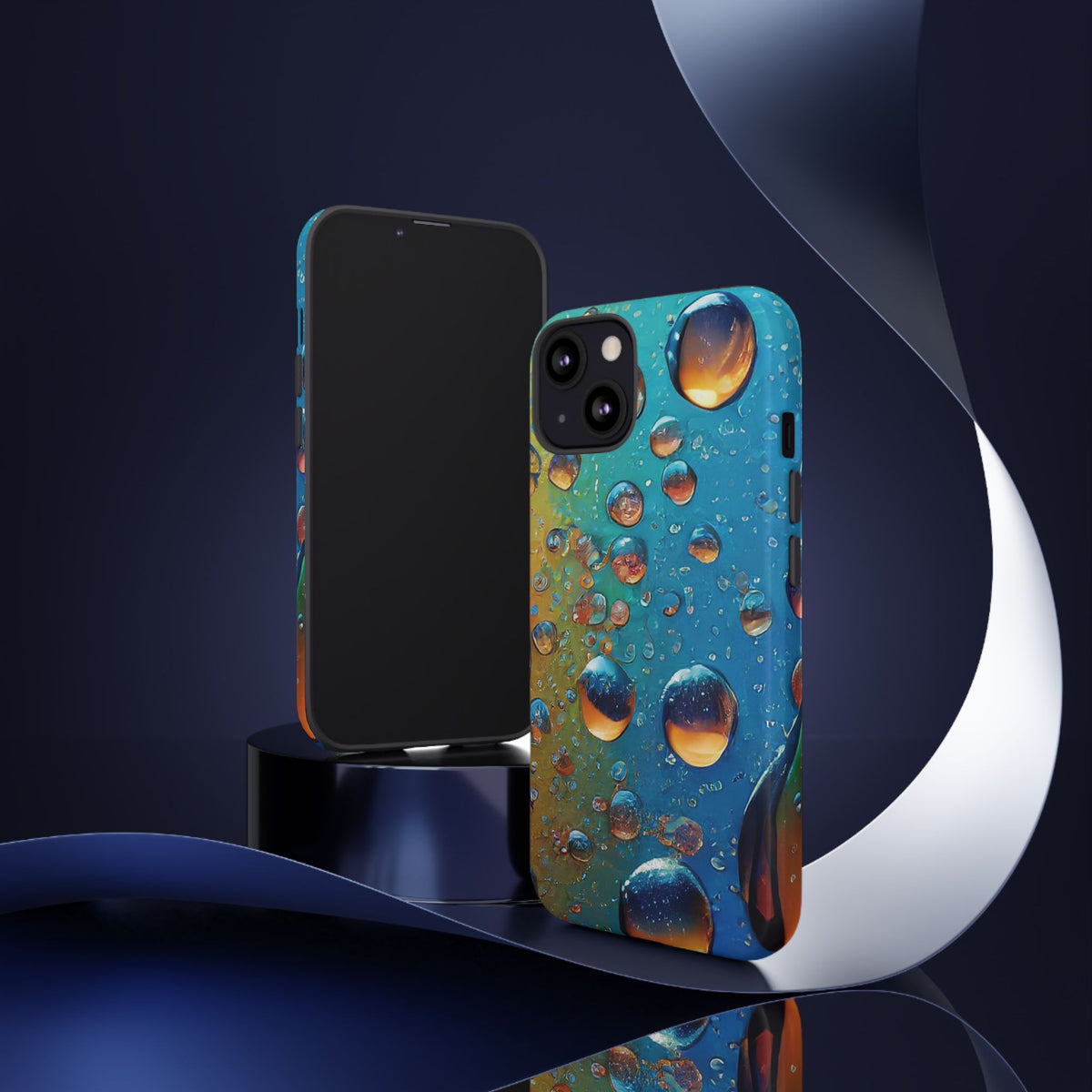 Colorful Water Droplets Tough Phone Case - Studio 653