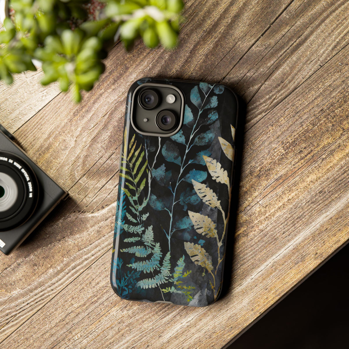 Dark Floral Tough Phone Case - Studio 653