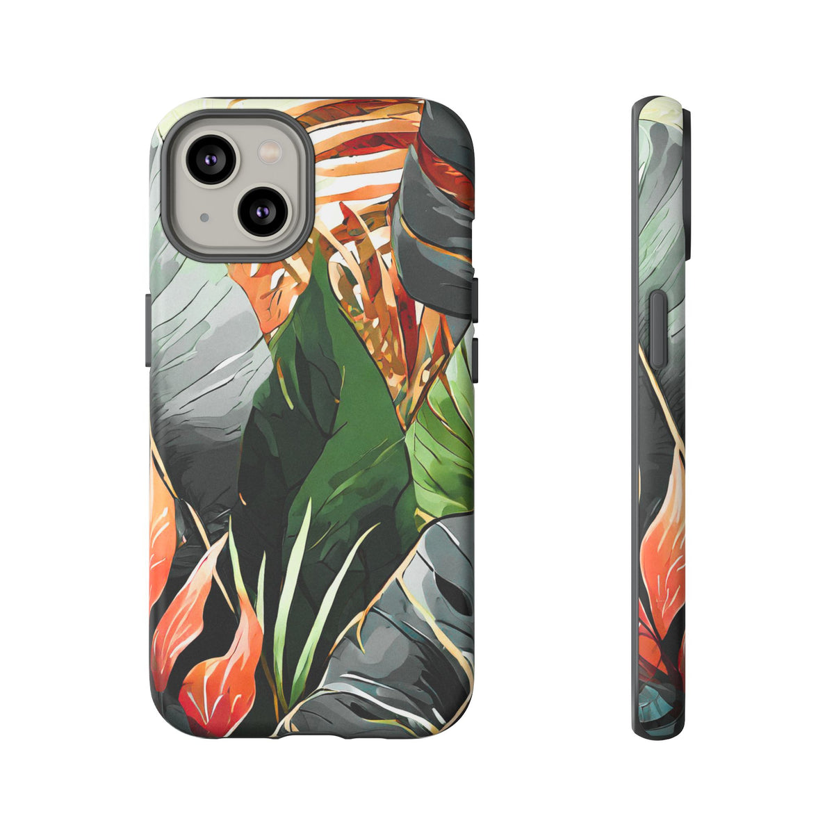 Tropical Leaf Tough Phone Case - Studio 653