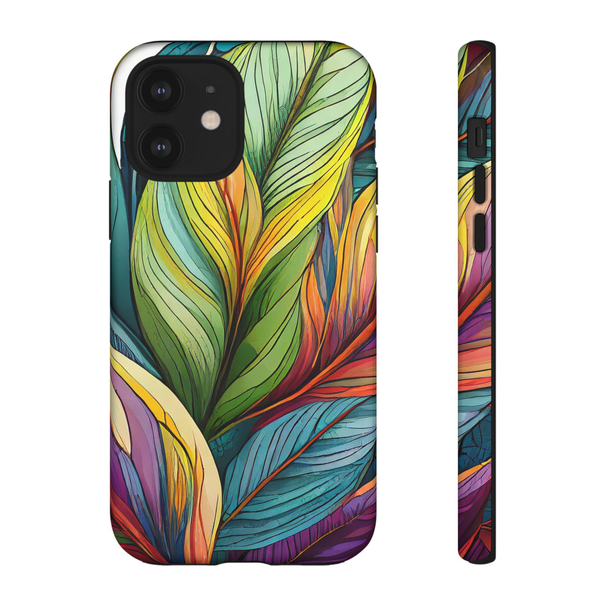 Vibrant Tropical Leaf Tough Phone Case - Studio 653