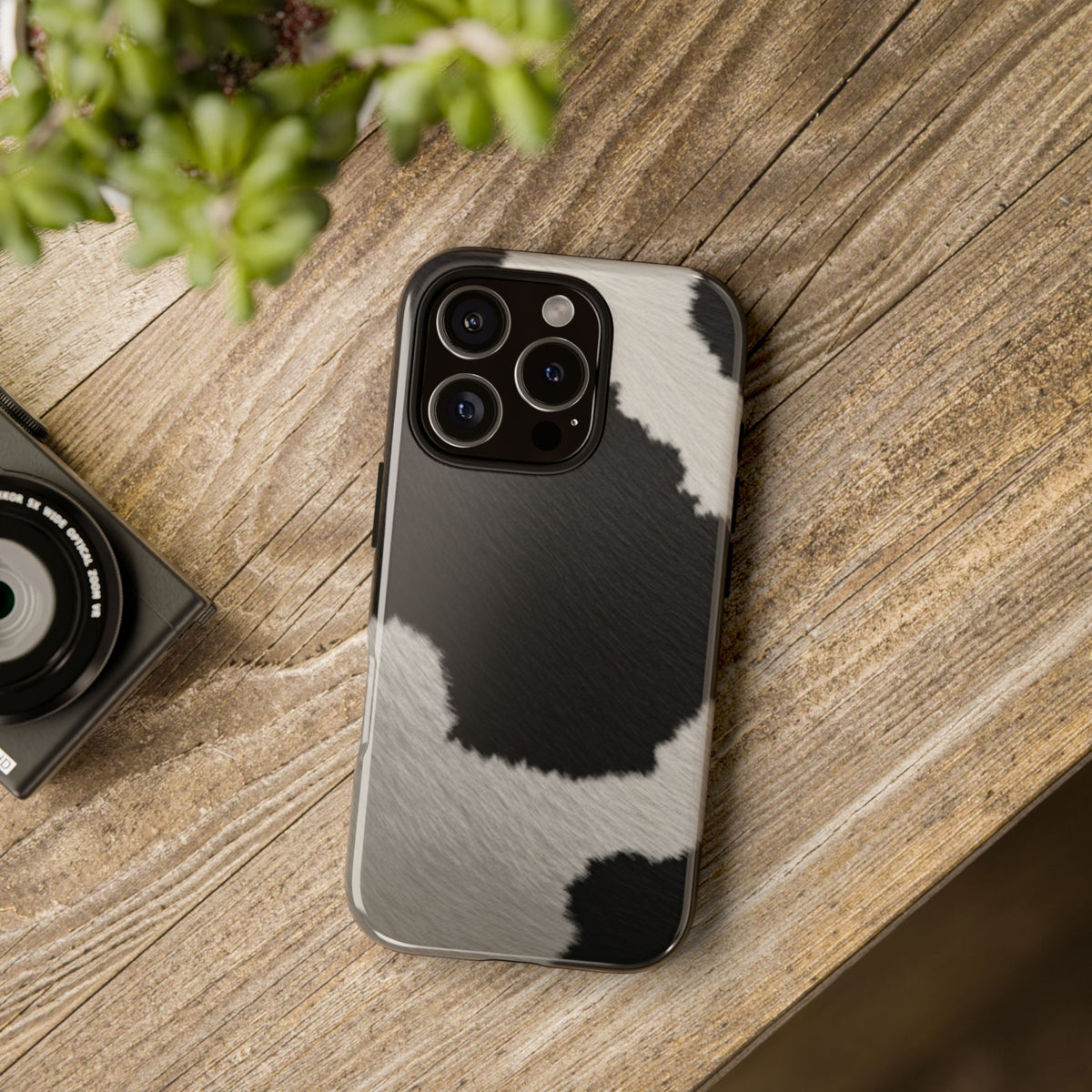 Stylish Cow Print Tough Phone Case - Studio 653
