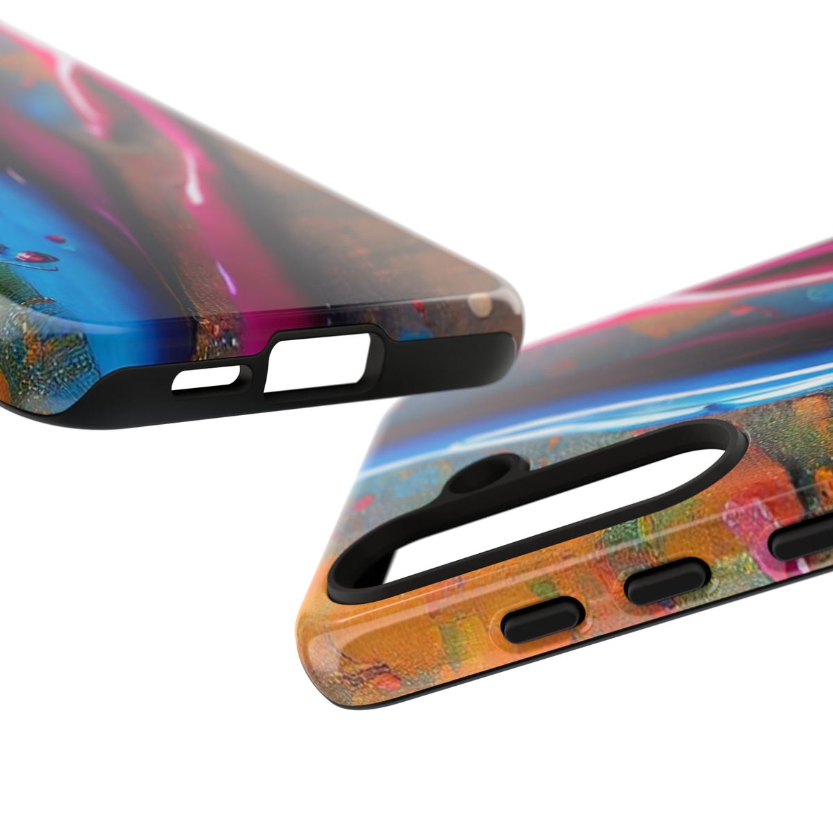 Colorful Artistic Paint Splatter Tough Phone Case - Studio 653