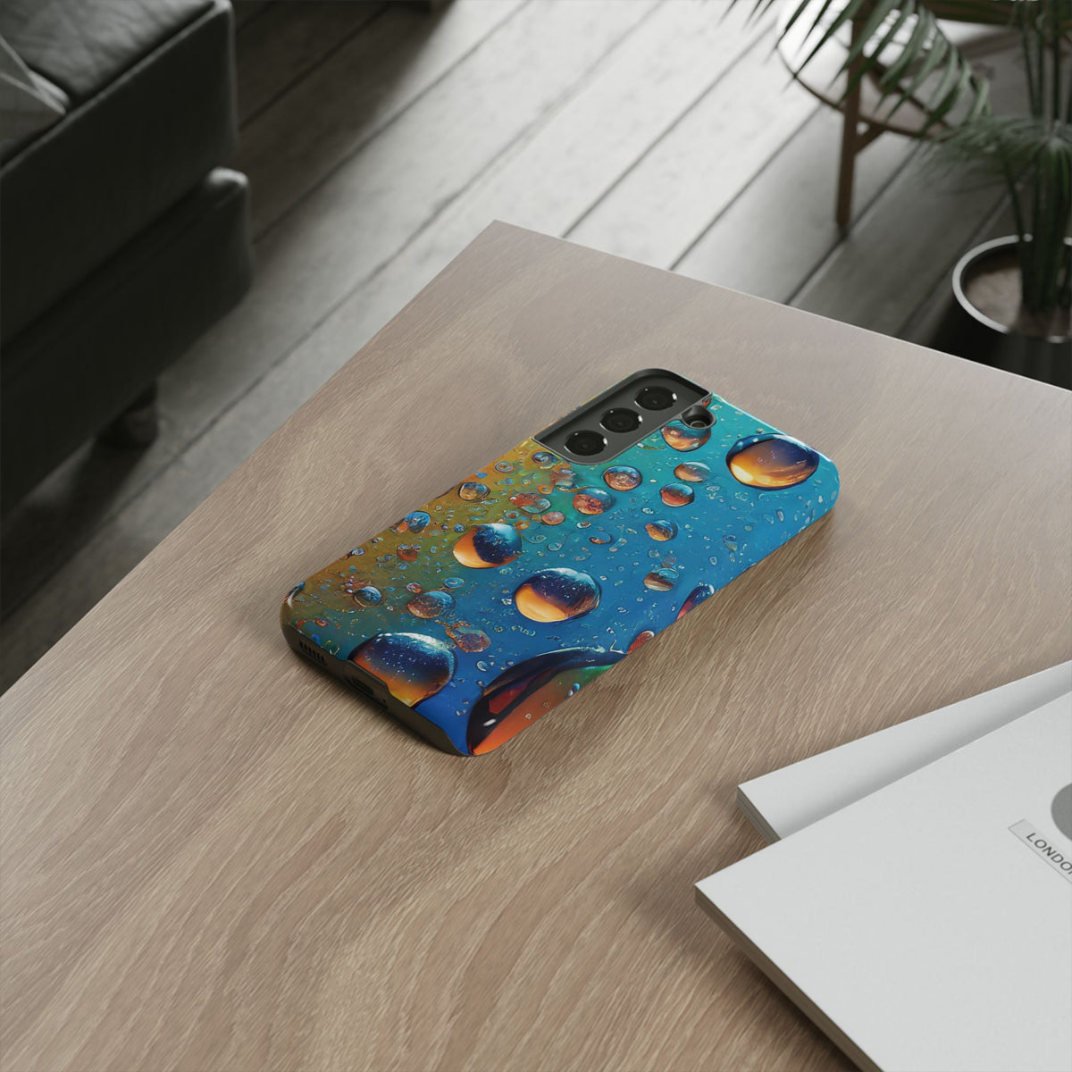 Colorful Water Droplets Tough Phone Case - Studio 653