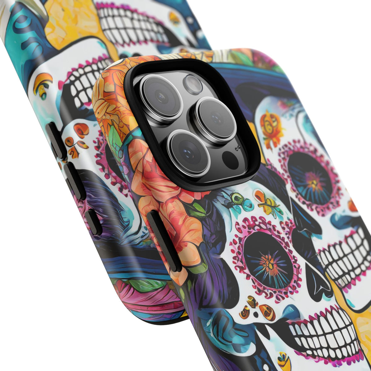 Loving Sugar Skull Couple Tough Phone Case - Studio 653